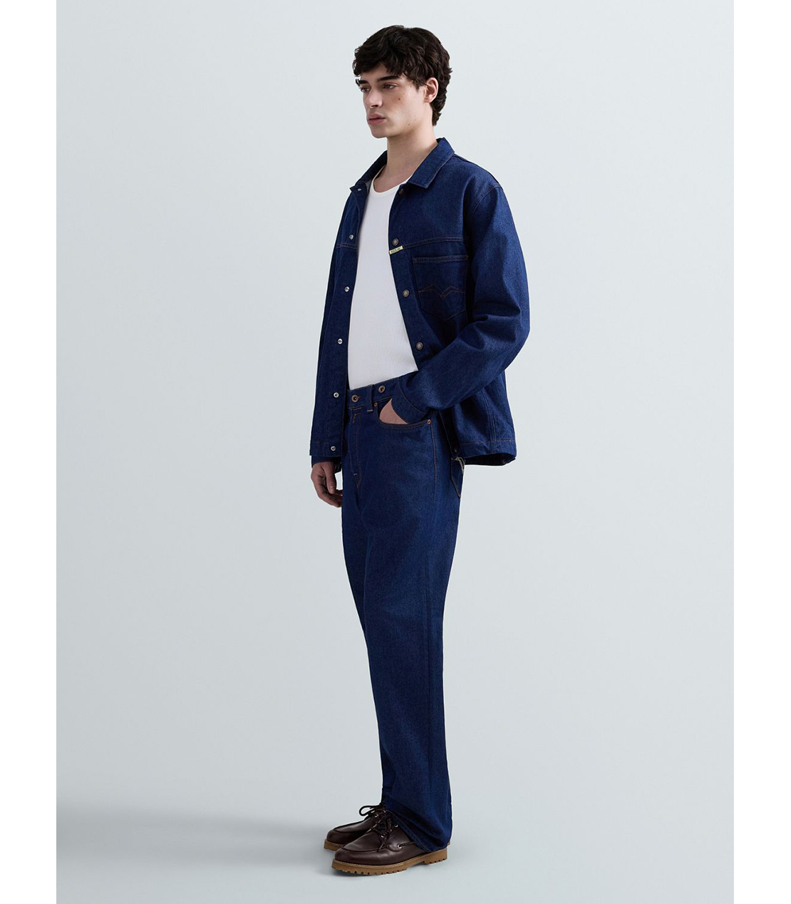 リラックスフィットBWAII オーセンテックデニム 詳細画像 ダークブルー 4